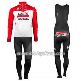 Tenue Maillot M/L + Collant à Bretelles 2018 Lotto Soudal N001